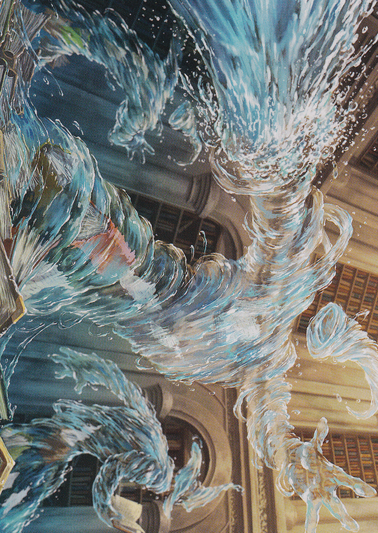 Splashy Spellcaster (09/81) Art Card