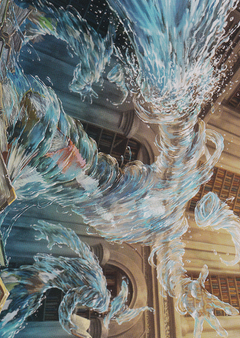 Splashy Spellcaster (09/81) Art Card