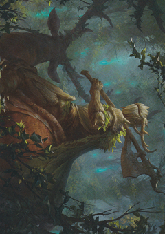 Verdant Outrider (28/81) Art Card