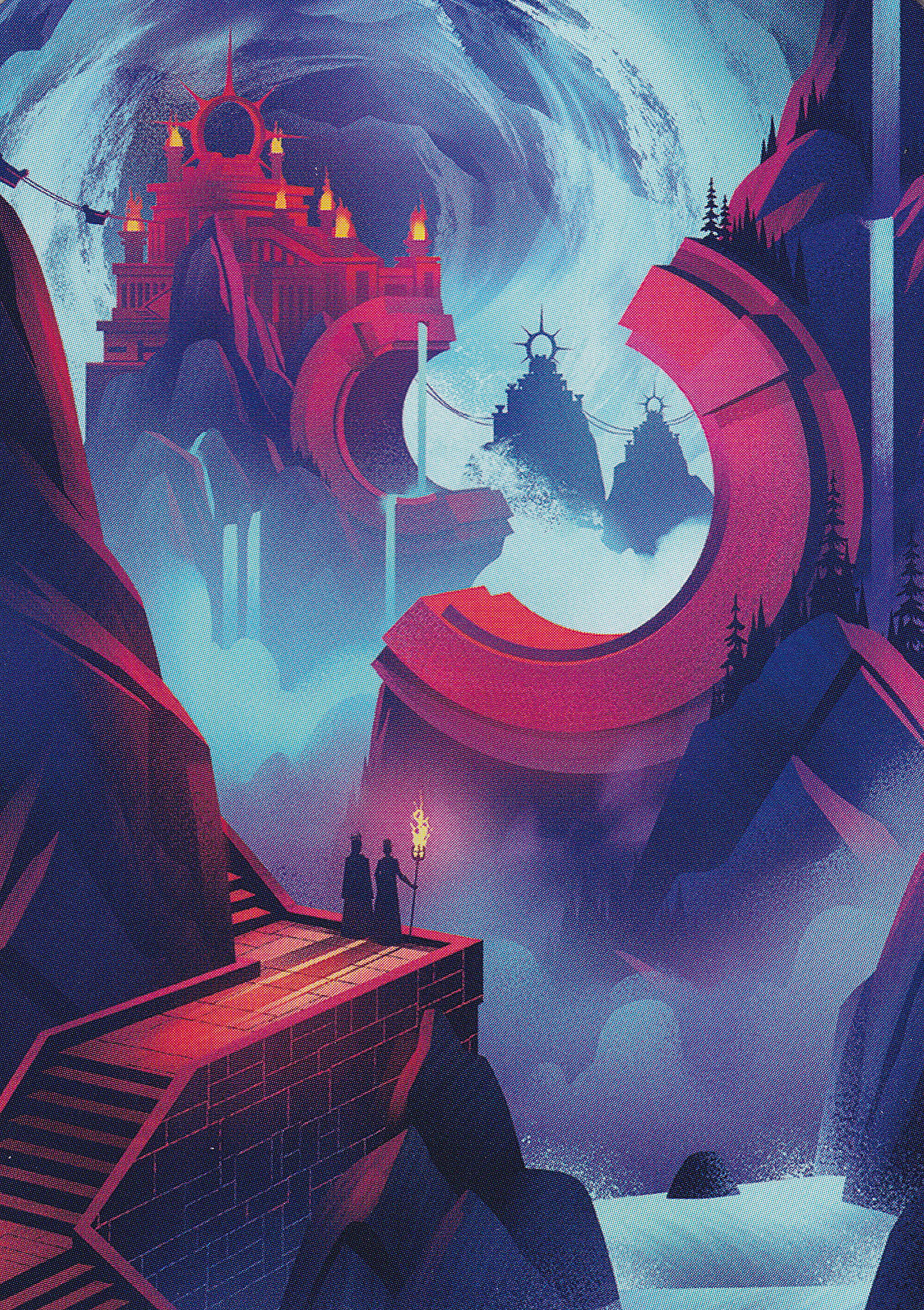 Mountain (45/81) Art Card