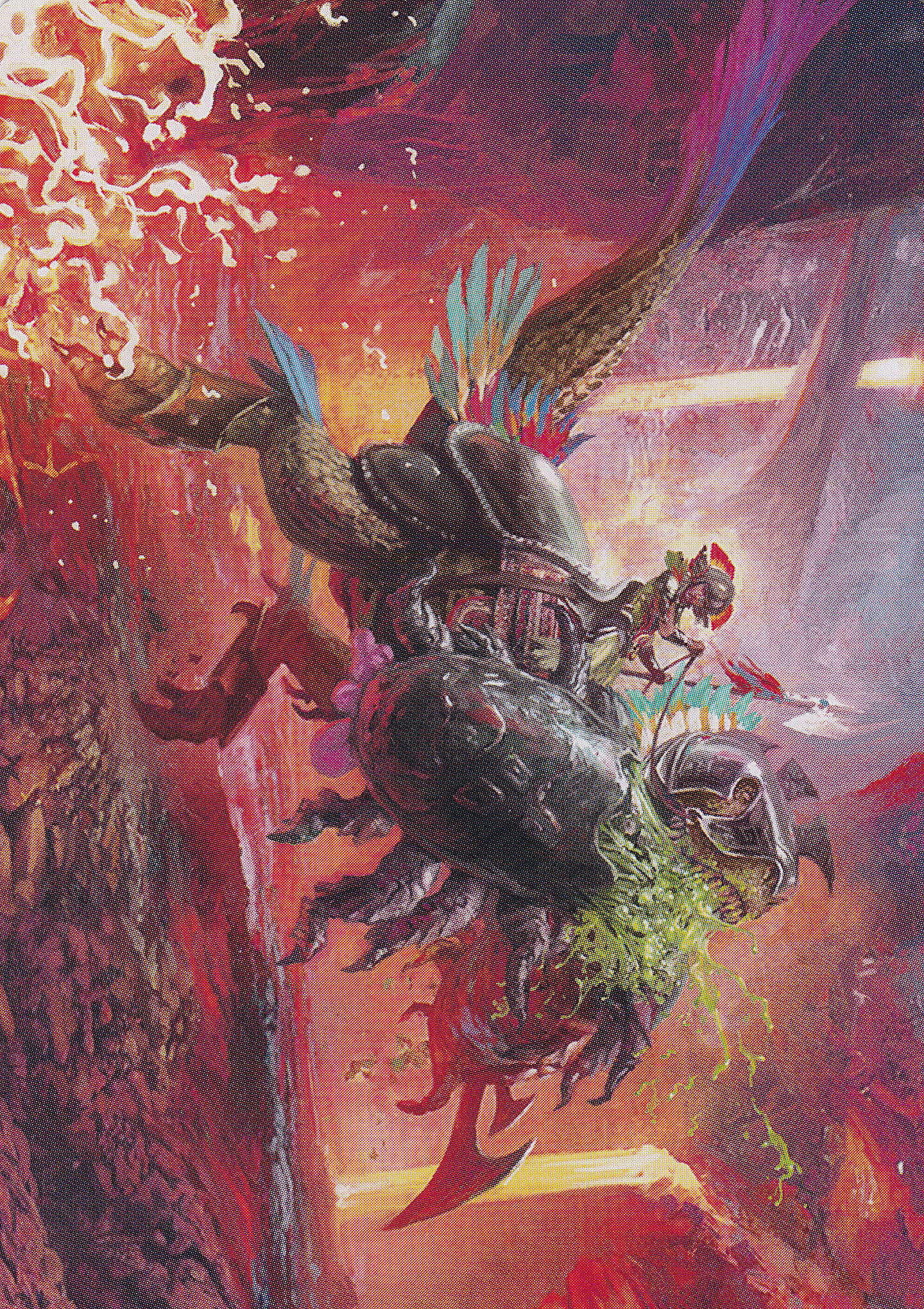 Triumphant Chomp (21/81) Art Card