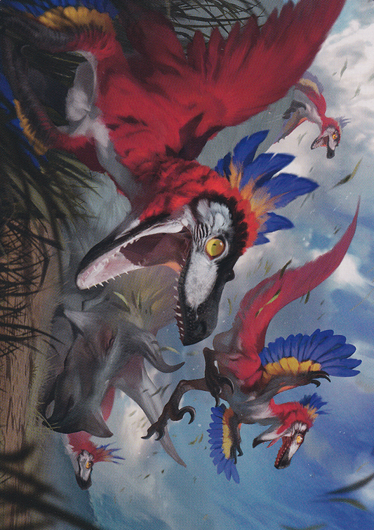 Wrathful Raptors (77/81) Art Card