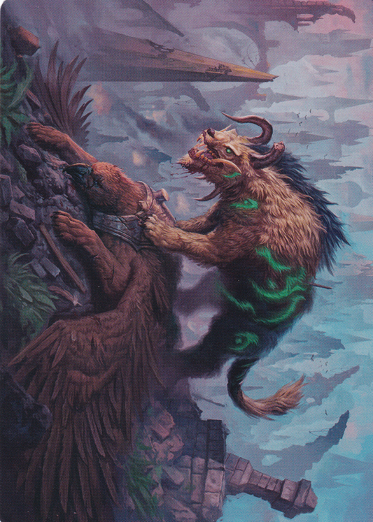 Axebane Ferox (13/49) Art Card