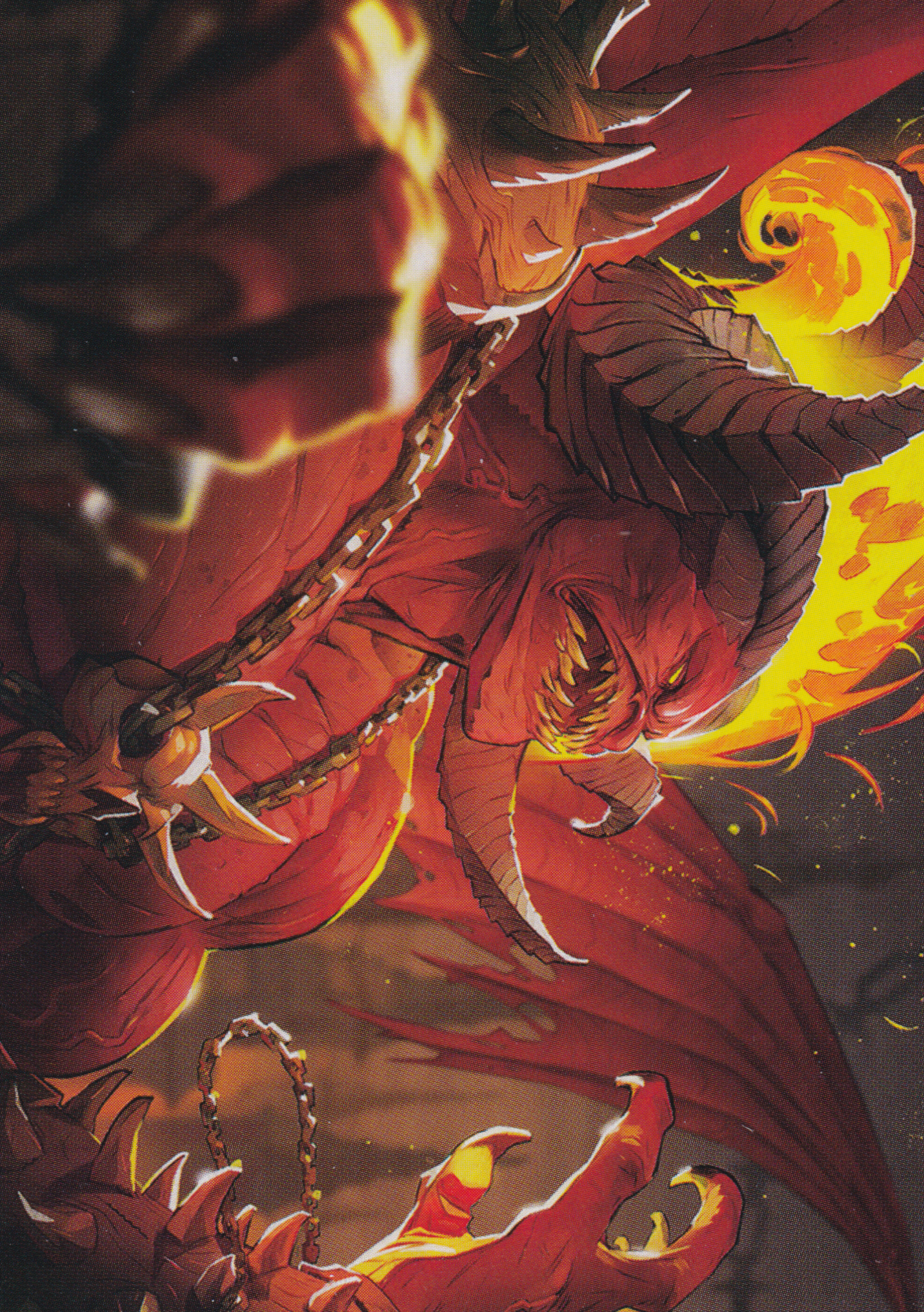 Rakdos, Patron of Chaos (45/49) Art Card