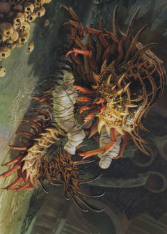 Rot Farm Mortipede (10/49) Art Card