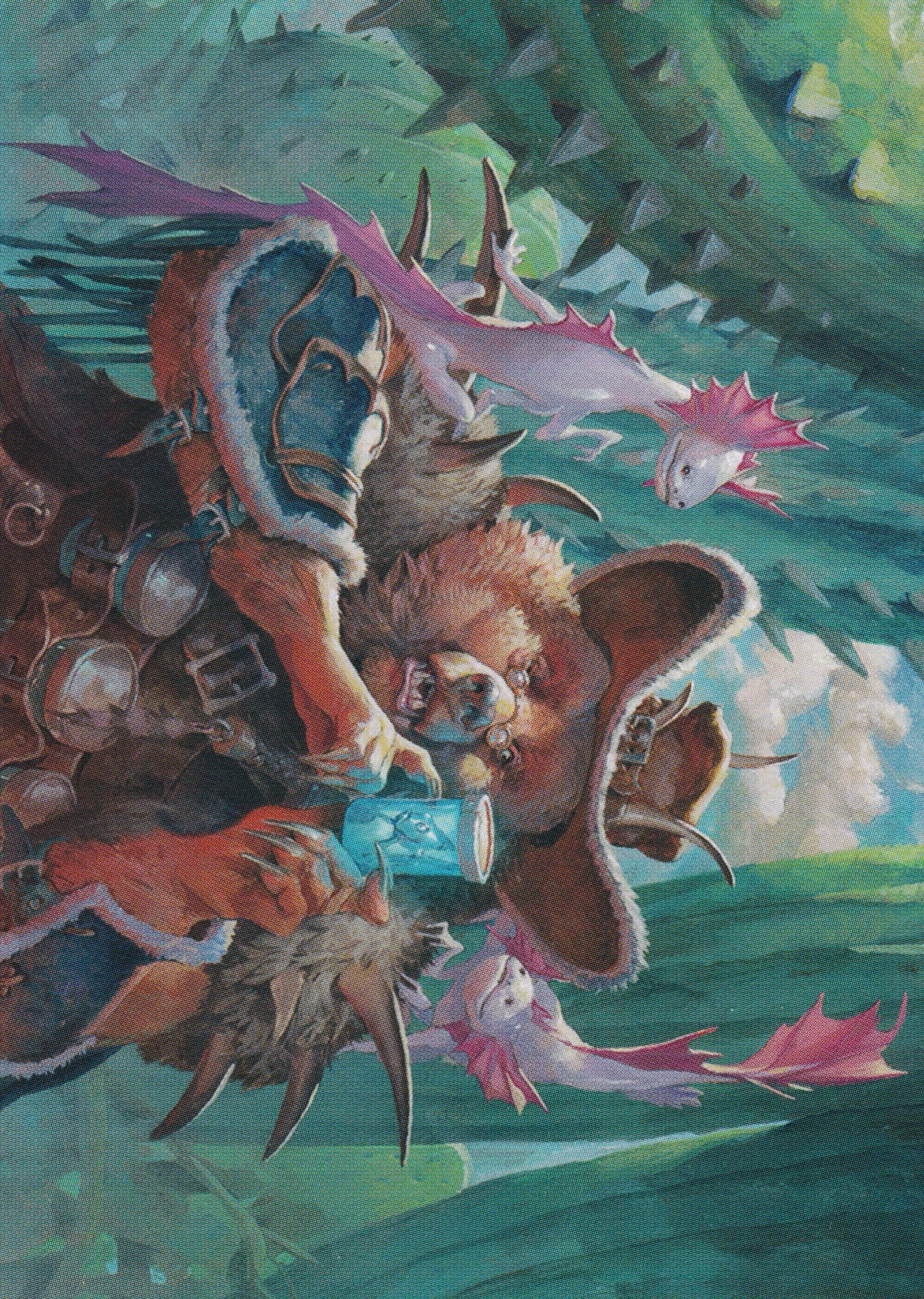 Doc Aurlock, Grizzled Genius (21/54) Art Card