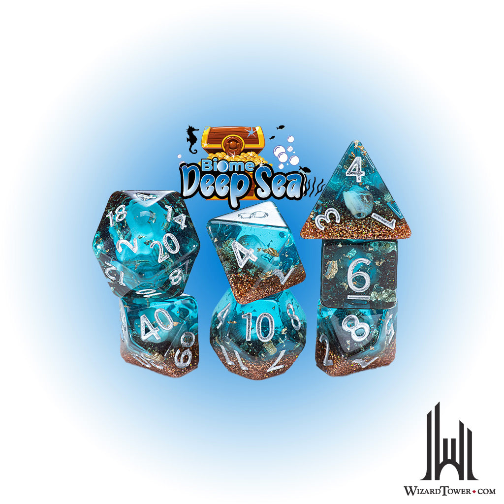 Dice Set - Inclusion Biome Deep Sea 7ct
