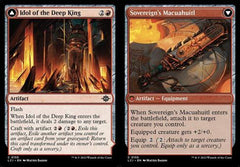 Idol of the Deep King // Sovereign's Macuahuitl - Foil