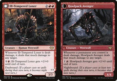 Ill-Tempered Loner // Howlpack Avenger - Foil