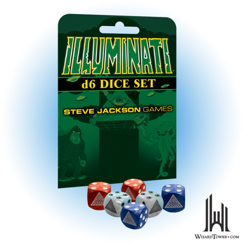 Dice Set - Illuminati d6 6ct
