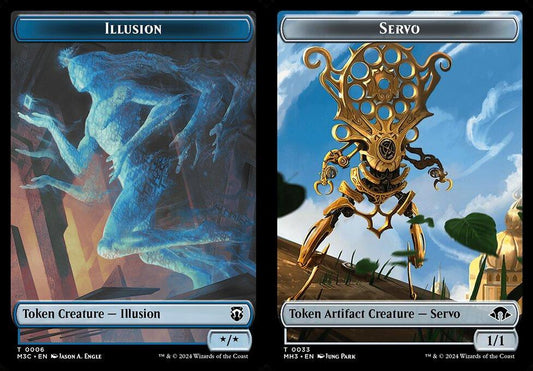 Illusion (0006) // Servo (0033) Double-Sided Token