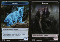 Illusion (003) // Zombie (009) Double-Sided Token