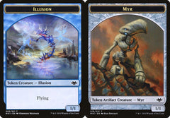 Illusion (005) // Myr (019) Double-Sided Token