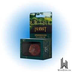 Individual Dice - The Hobbit Ember Spindown D20