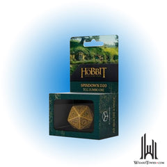 Individual Dice - The Hobbit Solaris Spindown D20
