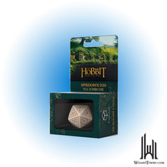 Individual Dice - The Hobbit Terra Spindown D20