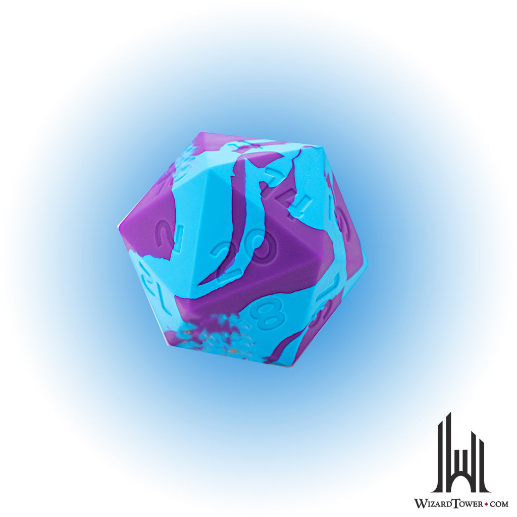 Individual Dice - Silicone Psionic Blast d20