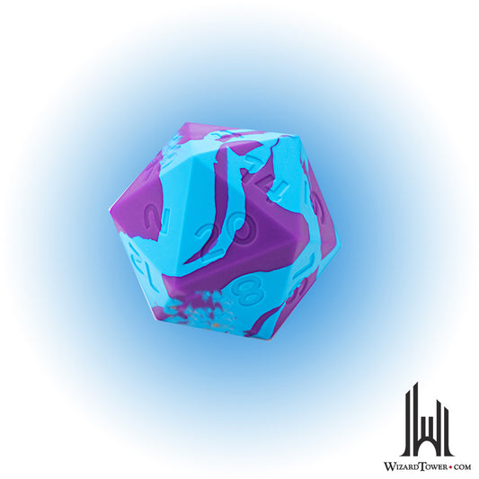 Individual Dice - Silicone Psionic Blast d20