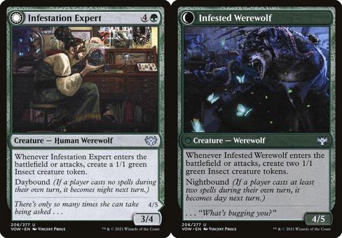Infestation Expert // Infested Werewolf - Foil