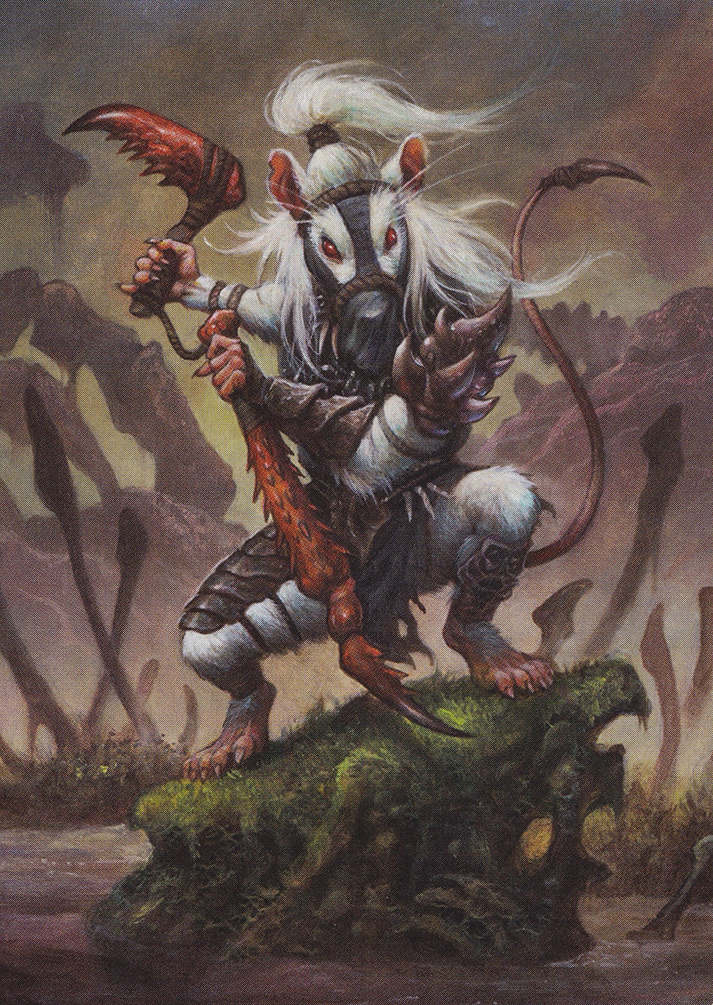 Ink-Eyes, Servant of Oni (50/54) Art Card