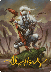 Ink-Eyes, Servant of Oni (50/54) Art Card (ABLB) - Gold-Stamped Signature