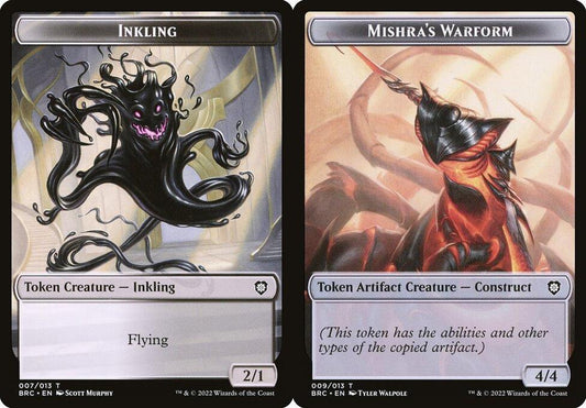 Inkling (007) // Mishra's Warform (009) Double-Sided Token