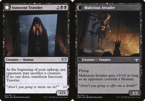 Innocent Traveler // Malicious Invader - Foil