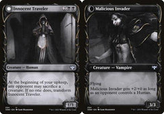 Innocent Traveler // Malicious Invader (294) (Showcase) - Foil