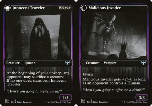 Innocent Traveler // Malicious Invader - Foil