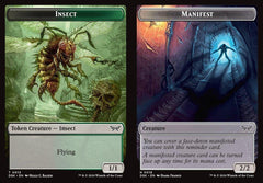 Insect (0013) // Manifest (0018) Double-Sided Token
