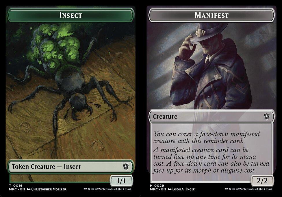 Insect (0016) // Manifest (0029) Double-Sided Token