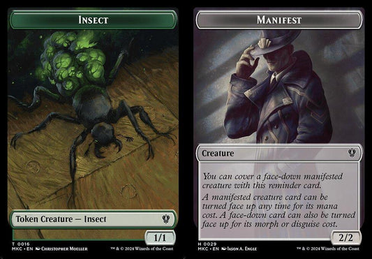Insect (0016) // Manifest (0029) Double-Sided Token