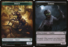 Insect (009) // Zombie (005) Double-Sided Token - Foil
