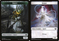 Insect (013) // Spirit (003) Double-Sided Token - Foil