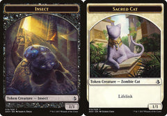 Insect (019) // Sacred Cat (010) Double-Sided Token
