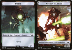 Insect (022) // Necron Warrior (014) Double-Sided Token