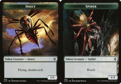 Insect (040) // Spider (042) Double-Sided Token