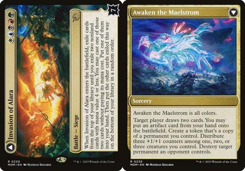 Invasion of Alara // Awaken the Maelstrom - Foil
