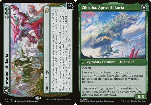 Invasion of Ikoria // Zilortha, Apex of Ikoria - Foil