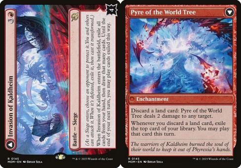 Invasion of Kaldheim // Pyre of the World Tree - Foil