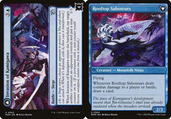 Invasion of Kamigawa // Rooftop Saboteurs - Foil