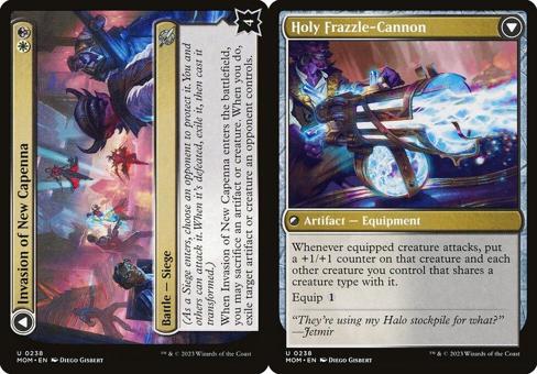 Invasion of New Capenna // Holy Frazzle-Cannon - Foil