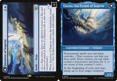 Invasion of Segovia // Caetus, Sea Tyrant of Segovia - Foil