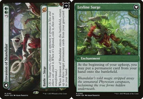 Invasion of Shandalar // Leyline Surge - Foil