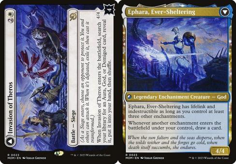 Invasion of Theros // Ephara, Ever-Sheltering - Foil