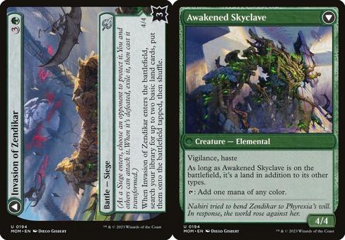 Invasion of Zendikar // Awakened Skyclave - Foil