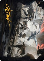 Invasion of Dominaria (06/81) Art Card (AMOM) - Gold-Stamped Signature