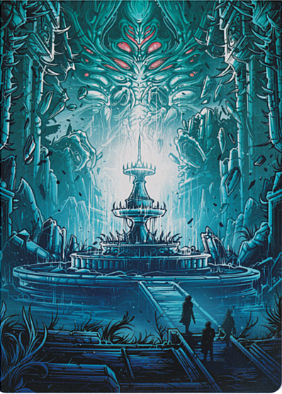 Island (28/54) Art Card