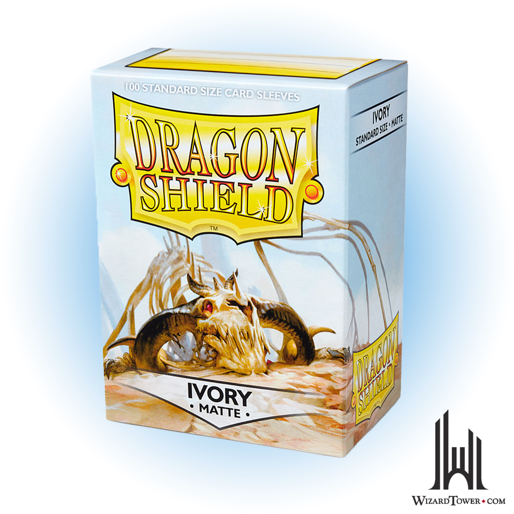 Deck Protectors - Dragon Shield Matte Ivory 100ct