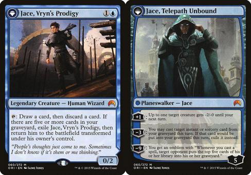 Jace, Vryn's Prodigy // Jace, Telepath Unbound - Foil